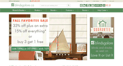 Desktop Screenshot of blindsgalore.ca